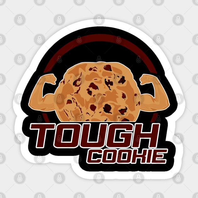 Tough Cookie Sticker by adamzworld